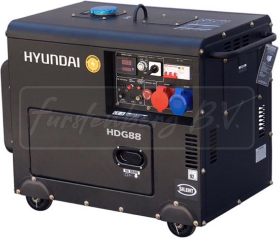 Verstikken Profeet geur HYUNDAI HDG88 Heavy duty generator 400V 7,5Kva | bol.com