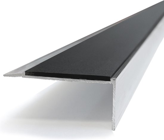 Uitloopprofiel - Trapkant aluminium - 15 x 40 mm (100 cm Uitloopprofiel - Trapkant aluminium - 15 x 40 mm (100 cm