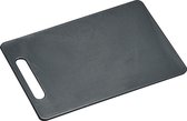 Kunststof snijplank grijs 20 x 29 cm - Keukenbenodigdheden - Grijze plastic snijplanken