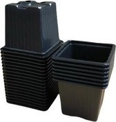 Kweekpot zwart - 8x8x7cm (25 stuks)