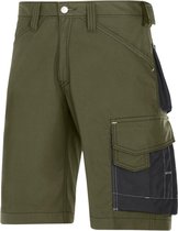 Snickers Workwear Shorts, Rip-Stop Groen 52