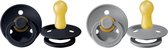 BIBS Fopspeen - 2 stuks - Dark Denim en Cloud - Maat 6-18 Maanden