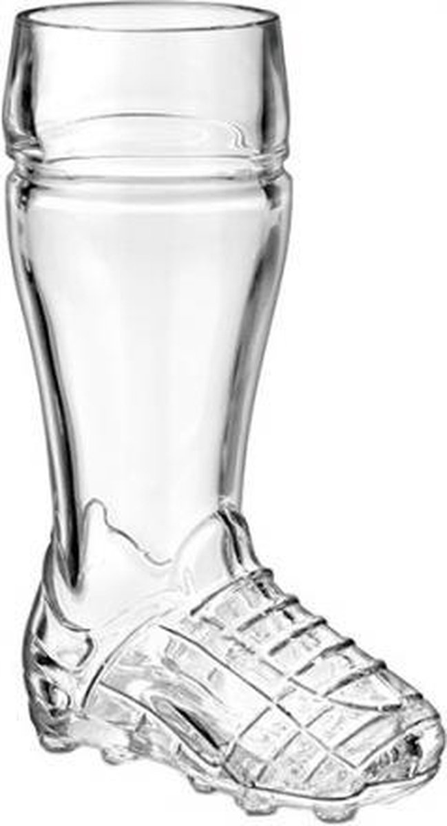 Boot Soccer - Bierglas- Bierpul - 0.5 Liter - Halve Liter - Voetbalglas - Bierlaars