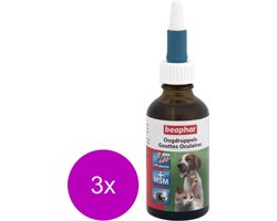 3x Beaphar Oogdruppels 50 ml