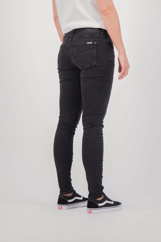 Garcia Rachelle Dames Super slim fit Jeans Zwart Maat W24 X L28 | bol.com