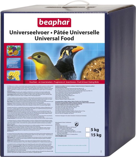 Beaphar universeelvoer - 1 st à 5 X 1 KG