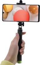 Shop4 - Samsung Galaxy A42 5G Selfie Stick Bluetooth Groen