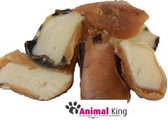 Hondensnacks rund-Gevulde rundervet hoefjes-10 stuks-Animal King