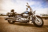 Mooie Harley op Puzzel - Motor - 252 Stukjes