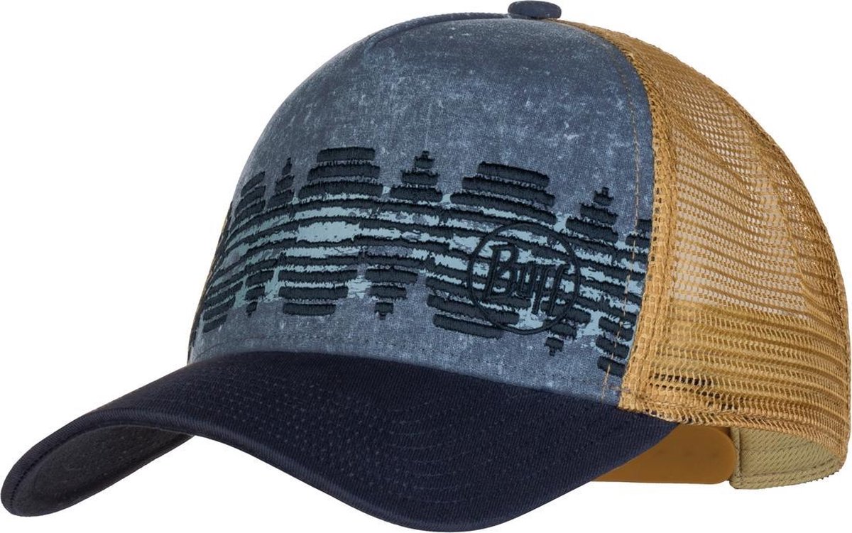 BUFF® Trucker Cap Tzom Stone Blue - Pet - Zonbescherming