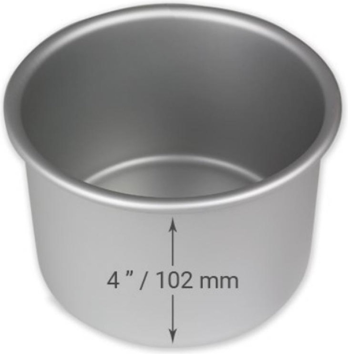 Pme-Runde Moule de Cuisson - 17,5 CM Extra Haut 10cm