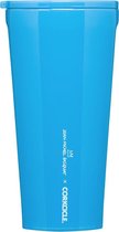 Corkcicle Tumbler 475ml 16oz - Cyan - Basquiat - Untitled Skull Roestvrijstaal -