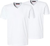 Pierre Cardin T-shirts - Voordeelset - V-hals - Maat L - 2-pack - Wit / Wit