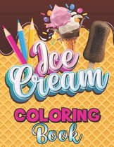 Ice Cream Coloring Book