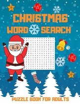 Christmas Word Search Puzzle Book For Adults