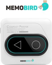 Memobird® Premium 4.0 Mobiele Portable Pocket Printer – Bluetooth - Draag & Meeneembaar - Wit