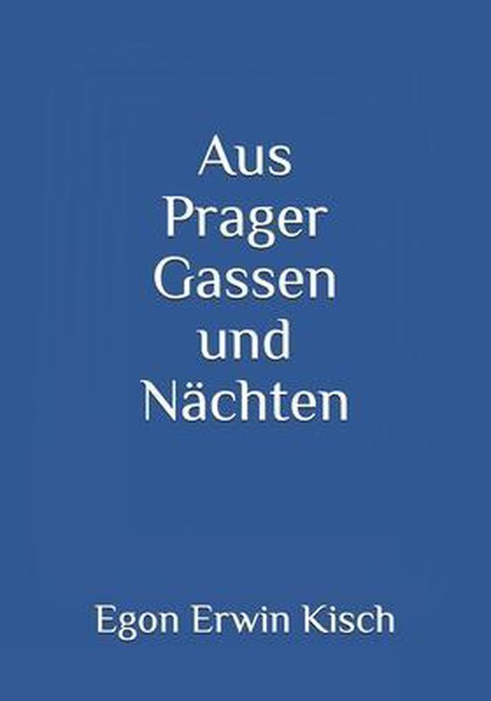 Aus Prager Gassen und Nächten - cover