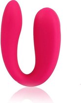 Doodadeals® | Duo Vibrator Koppels | U-type Vibrator | U-vibrator Voor Koppels | U-vorm Vibrator | U-type Koppel Vibrator | 10 standen | Waterproof | Roze