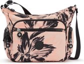 Kipling Gabbie S Dames Crossbodytas - Coral Flower