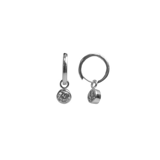 Silventi 90714 Boucles d' Boucles d'oreilles en argent - 2,5 mm de large -  18 mm de... | bol.com