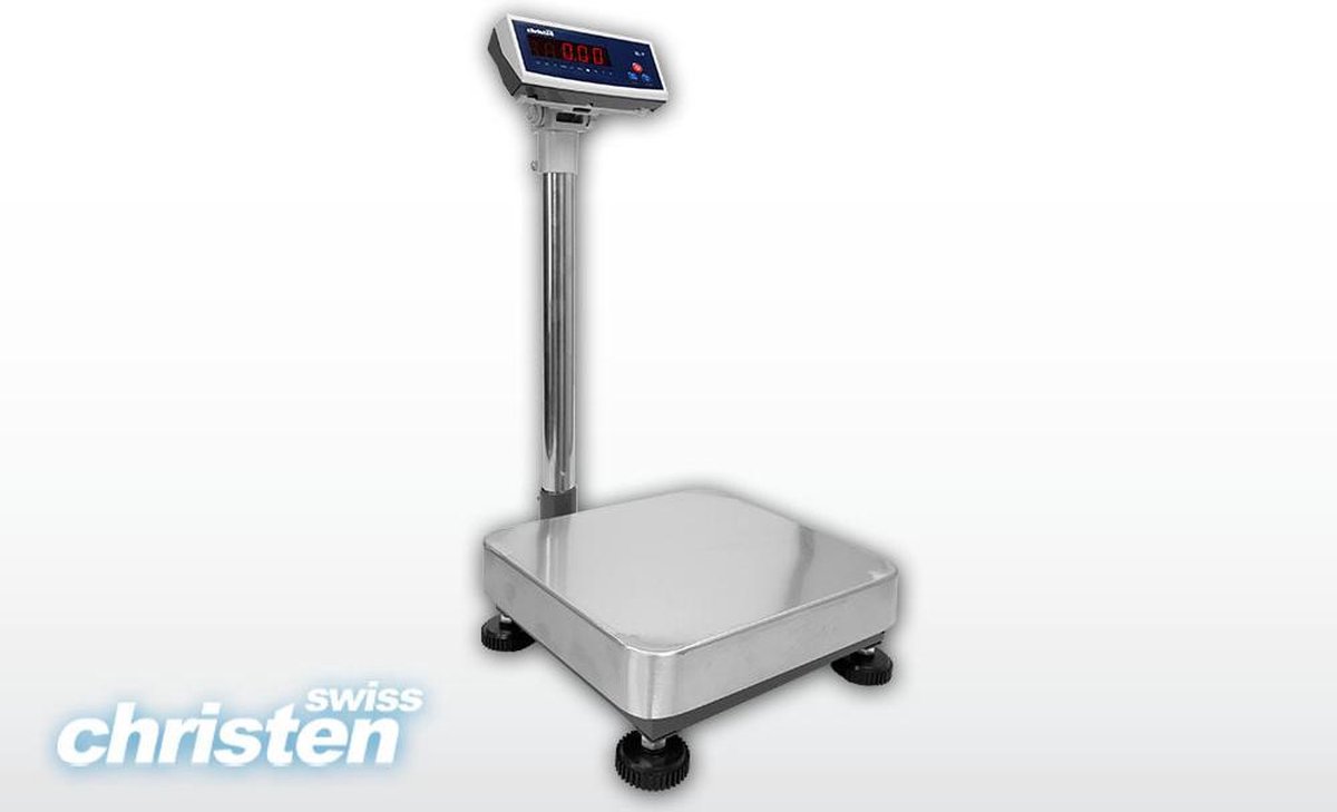Bankweegschaal - CS BL-P-12 60KG bankweegschaal - Industrie weegschalen - Christen Swiss Weegschalen