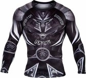 Venum Kleding Gladiator 3.0 Rashguard L/S Zwart Wit