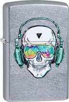 Aansteker Zippo Headphone Skull