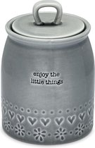 Pot met deksel enjoy the little things | bol.com