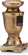 Gouden Kandelaar MEDINA L 28 cm Kleur: Antiek Goud