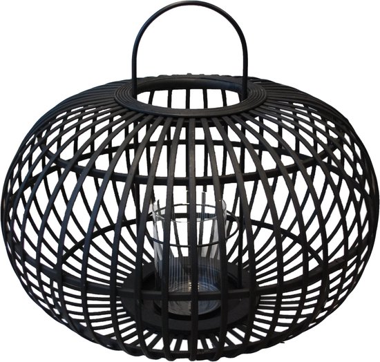 Lanterne en Bamboe noir Ø49cm de PH design