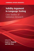 Cambridge Applied Linguistics - Validity Argument in Language Testing
