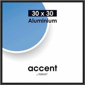 Nielsen Accent 30x30 aluminium zwart 54126