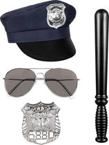 Boland - Set Politie  - Volwassenen - Unisex - Agent