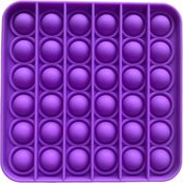 Poppit Pop Bubbel Fidget Toy - Vierkant Kleur Paars