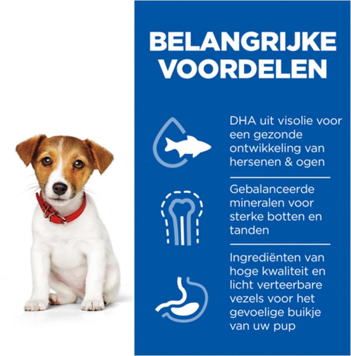 Hill's Canine Puppy Small & Mini - Hondenvoer - Kip 3 kg thumbnail 4