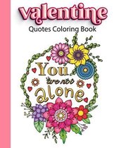 Valentine Quotes Coloring Book