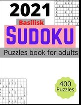 2021 Basilisk sudoku puzzles book for adults