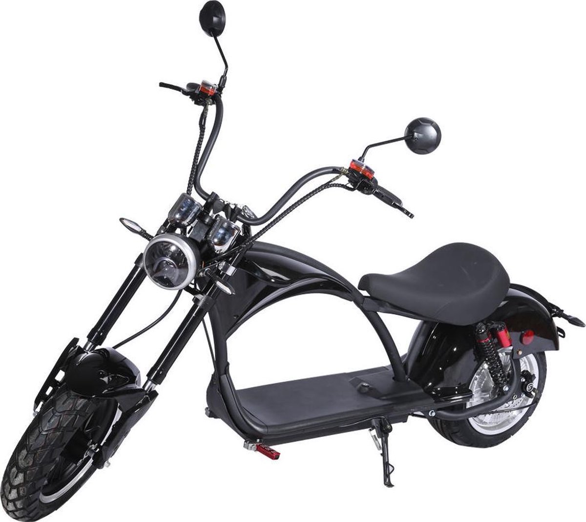 Scooter électrique - 2021 - Harley Davidson - 45km / h - E-Chopper - Zwart  -... | bol.com