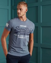 Superdry Heren tshirt T-shirt met Vintage logo