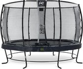 EXIT Elegant Premium trampoline ø366cm met Deluxe veiligheidsnet - zwart
