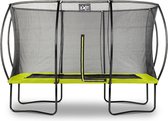 EXIT Silhouette trampoline rechthoek 244x366cm - groen