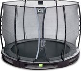 EXIT Elegant inground trampoline rond ø305cm - zwart