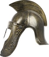 FUNIDELIA Spartaanse helm voor vrouwen en mannen Rome - Bruin