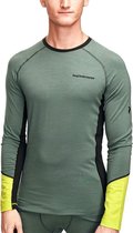 Peak Performance  - Magic Crew - Thermoshirt Heren - S - Groen