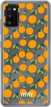6F hoesje - geschikt voor Samsung Galaxy A41 -  Transparant TPU Case - Oranges #ffffff
