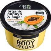 Biologische Papaya & Sugar Body Scrub met sappige papaya-geur 250ml