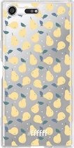 Sony Xperia XZ Premium Hoesje Transparant TPU Case - Pears #ffffff