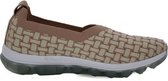 Bernie Mev New York sneaker Gummies Fly Weave Nude memory foam 40