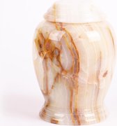 Crematie-urn | Natuursteen urn | urn van marmer voor as te koop. Grote urn en gepolijst.
