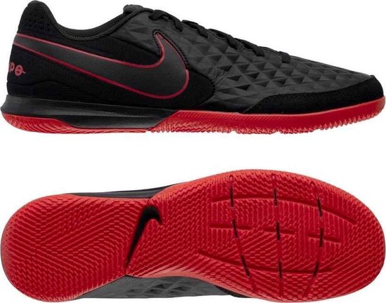 Chaussure d'intérieur Nike junior Tiempo Legend 8 - Zwart/ Rouge - Taille  31,5 | bol.com